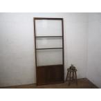 taH0275*[H184cm×W80cm]* античный * симпатичный молдинг стекло. большой из дерева дверь * двери раздвижная дверь ворота Cafe старый мебель старый дом в японском стиле блок магазин retro M внизу 