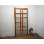 taI0115*(2)[H175,5cm×W82,5cm]* Vintage * надежно считая . структура .. старый дерево рамка-оправа стекло дверь * двери раздвижная дверь рама б/у жилье retro . материал M сосна 