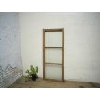 taI0200*[H116cm×W46,5cm]* Vintage * ретро тест ... старый дерево рамка-оправа стекло дверь * двери раздвижная дверь рама маленькое окно старый мебель retro следы lieK внизу 
