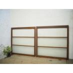 taI0353*[H94,5cm×W93cm]×2 листов * Vintage * ретро тест ... старый дерево рамка-оправа стекло дверь * двери раздвижная дверь окно стекло рама старый дом в японском стиле воспроизведение строительство материал L внизу 
