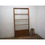 taJ0113*[H175,5cm×W93,5cm]* симпатичный молдинг стекло ввод. ретро старый из дерева стекло дверь * двери раздвижная дверь рама Cafe . материал Vintage M сосна 