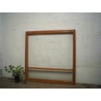 taJ0762*(2)[H91cm×W90,5cm]* Vintage * надежно считая . структура .. ретро старый дерево рамка-оправа стекло дверь * двери раздвижная дверь рама окно . материал магазин инвентарь L внизу 
