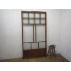 taK0156*(1)[H175,5cm×W92,5cm]* античный * diamond стекло ввод. старый из дерева раздвижная дверь * двери стекло дверь рама мир . старый дом в японском стиле . материал retro M сосна 