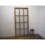 taK0361*(1)[H179cm×W83cm]* Showa Retro . тест ... старый дерево рамка-оправа раздвижная дверь * двери стекло дверь рама Cafe . агент по недвижимости материал преобразование Vintage M сосна 