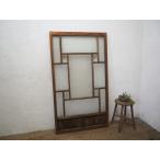 taK0917*(17)[H138,5cm×W79cm]* античный * редкий дизайн. большой из дерева стекло дверь * двери раздвижная дверь retro Taisho роман старый дом в японском стиле воспроизведение M внизу 