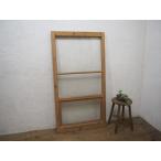 taL0128*(8)[H131cm×W70cm]* античный * симпатичный молдинг стекло ввод. старый дерево рамка-оправа стекло дверь * старый двери раздвижная дверь рама старый дом в японском стиле воспроизведение retro L внизу 