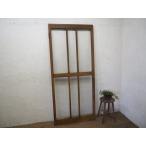 taM0539*[H175cm×W78cm]* Vintage * симпатичный молдинг стекло. старый дерево рамка-оправа дверь * двери ворота рама Cafe смешанные товары закрытый оборудование retro . материал M внизу 