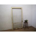 taM0682*(2)[H138,5cm×W68cm]* античный * редкий дизайн. старый дерево рамка-оправа раздвижная дверь * старый двери стекло дверь рама retro Mid-century M внизу 