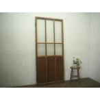 taQ0690*[H172cm×W75,5cm]* Vintage * ретро тест ... старый из дерева дверь * старый двери diamond стекло дверь старый дом в японском стиле Cafe салон . материал магазин инвентарь M внизу 
