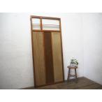taR0101*(1)[H175cm×W81,5cm]* Showa Retro . дизайн стекло. старый из дерева дверь * двери стекло дверь ворота салон интерьер Vintage M внизу 
