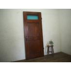 taR0525*[H177,5cm×W72,5cm]* Англия античный * цвет стекло ввод * -слойный толщина . старый из дерева дверь * Британия двери стекло дверь ворота . материал интерьер M.