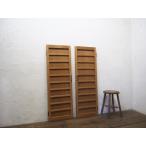 taT0254*[H119cm×W39,5cm]×2 листов * элемент .. криптомерия материал. ретро старый из дерева двустворчатая дверь * двери дверь доспехи дверь окно рама двустворчатая дверь Akira . брать . античный L.1