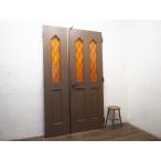 ta груз T0466* при использовании [H199cm×W117,5cm]* замечательный дизайн. большой из дерева дверь * большой двери ворота салон преобразование retro Vintage O(yaE) внизу 