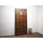 taT0761*[H178cm×W82,5cm]* Vintage * -слойный толщина . старый из дерева дверь * двери стекло дверь ворота магазин инвентарь Cafe интерьер retro M внизу 