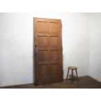 taU0860*[H183cm×W80cm]* ключ имеется * Vintage * натуральное дерево. надежно считая . большой из дерева дверь * старый двери ворота вход дверь . павильон . материал retro M внизу 