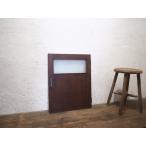 yuV0840*[H57cm×W45cm]* симпатичный контрольно-измерительный прибор стекло. старый из дерева дверь * двери стекло дверь рама маленькое окно Akira . брать .. материал retro Vintage S.1