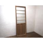 taW1023*[H178cm×W65cm]* Vintage * ретро старый из дерева дверь * старый двери стекло дверь ворота старый дом в японском стиле Cafe lino беж .n магазин инвентарь M внизу 