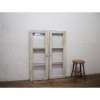 taW1311*[H109,4(109)cm×W40cm]×2 листов * Vintage * краска. облупленное место . старый из дерева двустворчатая дверь * двери стекло дверь двустворчатая дверь retro автомобиль Be L двор 