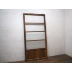 taW1518*(1)[H176cm×W86cm]*.... стекло. старый дерево рамка-оправа раздвижная дверь * старый двери волна стекло дверь вход дверь retro античный M сосна 