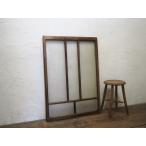 taW1575*(5)[H100cm×W70,5cm]* античный * diamond стекло. старый дерево рамка-оправа стекло дверь * старый двери раздвижная дверь рама окно retro фильм фотосъемка L двор 