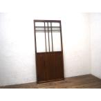 taW1674*[H176cm×W80cm]* античный * Taisho стекло ввод. старый из дерева дверь * старый двери ворота стекло дверь Taisho роман retro преобразование M двор 