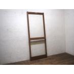 taW1795*[H177,5cm×W68cm]* Vintage * надежно считая . старый дерево рамка-оправа раздвижная дверь * старый двери стекло дверь рама б/у жилье строительство материал retro M сосна 