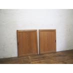 yuX1271*[H66,5cm×W52cm]*×2 листов * криптомерия материал. один листов доска * ретро старый из дерева раздвижная дверь * старый двери деревянная дверь материалы натуральное дерево retro Vintage A двор 
