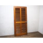 taX1480*[H176cm×W80cm]* Vintage * жалюзи дизайн. старый из дерева дверь * двери ворота Северная Европа стиль салон преобразование retro M двор 