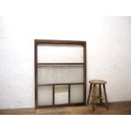 taX1682*(2)[H105,7cm×W82,2cm]* Vintage * ретро старый дерево рамка-оправа стекло дверь * старый двери .... окно Akira . брать . рама . материал старый дом в японском стиле L двор 