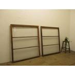 taX932*(4)[H103cm×W88cm]×2 листов * Showa Retro . тест ... старый из дерева стекло дверь * блок магазин раздвижная дверь двери старый дом в японском стиле Cafe рама L внизу 