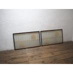 yuY1236*(1)[H51cm×W83,5cm]×2 листов * двусторонний стекло ввод * комплект . умение. ретро двери. материалы * стекло дверь раздел промежуток Akira . брать . салон античный A.1