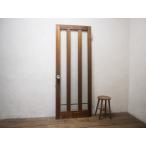 taY1262*[H189,5cm×W74cm]* Vintage * дефект иметь * стекло ввод. большой из дерева дверь * старый двери ворота стекло дверь преобразование retro магазин инвентарь N двор 