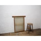 yuY1679*[H78,5cm×W66cm]* двусторонний стекло ввод * простой . комплект . умение. стекло дверь * старый двери рама Akira . брать . старый мебель материалы произведение искусства retro A двор 
