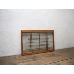 yuZ1700*[H55cm×W84,5cm]* Showa Retro . старый дерево рамка-оправа стекло дверь * старый двери раздел промежуток Ranma Akira . брать . б/у жилье преобразование Vintage A двор 