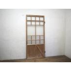 taZ1873*[ H175cm×W75,5cm]* античный * лист стекло ввод. старый из дерева дверь * старый двери стекло дверь ворота фильм фотосъемка инвентарь retro M двор 