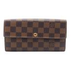 ショッピングダミエ LOUIS VUITTON ルイヴィトン ダミエ ポルトフォイユサラ サイフ N61734