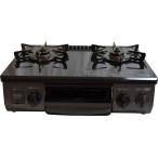 (LP газовый ) Rinnai (Rinnai) газовая плита KGK34BKL LP газ левый чуть более тепловая мощность 