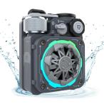 MUZEN CYBERCUBE Premium スピーカー Bluetooth IPX5防水/アウトドアスピーカー/三つの照明モード付/ハンドスピナー