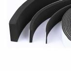 EVA素材 耐衝撃 スポンジ 隙間テープ ドア すきま風防止 防音パッキン 引き戸 窓 扉 玄関用すきまテープ クッションテープ 幅15mm 厚み5m