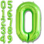 EALIMUN цифра ba Rune большой примерно 80cm aluminium способ судно день рождения украшение ( зеленый, 0)