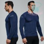 加圧シャツ メンズ 長袖 tシャツ コンプレッション コンプレッションウェア スポーツ フィットネス トレーニング