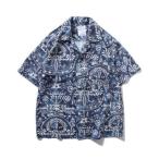 アロハシャツ メンズ 半袖 開襟シャツ シャツ カジュアル ヴィンテージ風 紳士服 トップス 吸汗速乾 夏服 お兄系 シャツ 夏 半袖シャツ
