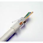  простой * факт LAN modular штекер проникать модель CAT.6A UTP 50 шт 