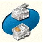 6 высшее 6 сердцевина телефон для modular штекер 100 шт 