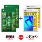 サプリ サプリメント 生酵素 野草酵素　約6ヵ月分　コンドロイチン　約6ヵ月分　合計約12ヵ月分 ダイエット