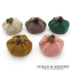 OCEAN&amp;GROUND Ocean and ground берет шляпа Kids baby 1223003pompombere-S Mpompon вязаный Cat's 