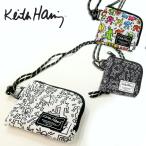  Keith . кольцо кошелек товары мужской застежка-молния раунд застежка-молния Keith Haring бумажник линия раунд бумажник S ячейка для монет 