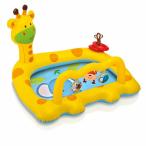  винил бассейн бассейн Inte ksintex 57106 DINOSAUR 3-RING BABY POOL диаметр 62cm Family бассейн домашний бассейн детский бассейн уличный 
