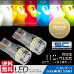 SEEK Products T10 LED バルブ ポジション ウインカー テール ルーム ナンバー灯 SCシリーズ 無極性 ウェッジ球 白 黄 赤 青 ピンク 緑 19連 送料無料