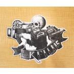 [ letter pack почтовый сервис свет рейс ]KFILMS [ke- плёнка z] стикер SKULL